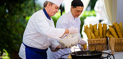 Antipasti matrimonio La Villa dei Principi