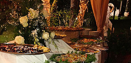 Antipasti matrimonio La Villa dei Principi