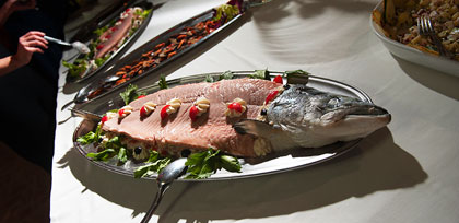 Antipasti matrimonio La Villa dei Principi