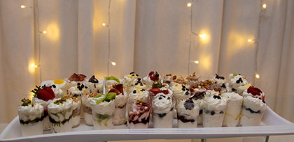Frutta e Buffet di Dolci de La Villa dei Principi