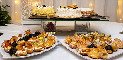 Frutta e Buffet di Dolci de La Villa dei Principi