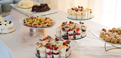 Frutta e Buffet di Dolci de La Villa dei Principi