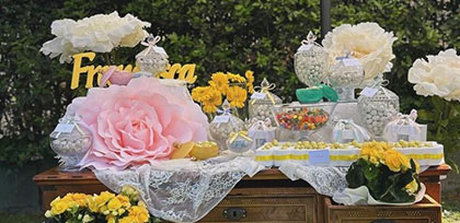 Frutta e Buffet di Dolci de La Villa dei Principi