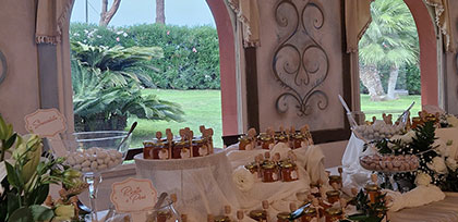 Frutta e Buffet di Dolci de La Villa dei Principi