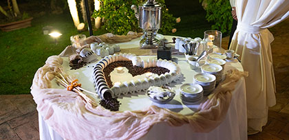 Frutta e Buffet di Dolci de La Villa dei Principi