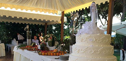 Frutta e Buffet di Dolci de La Villa dei Principi
