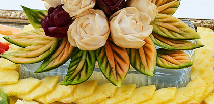 Frutta e Buffet di Dolci de La Villa dei Principi