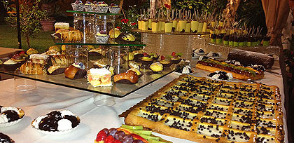 Frutta e Buffet di Dolci de La Villa dei Principi