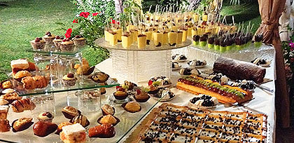 Frutta e Buffet di Dolci de La Villa dei Principi
