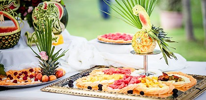 Frutta e Buffet di Dolci de La Villa dei Principi