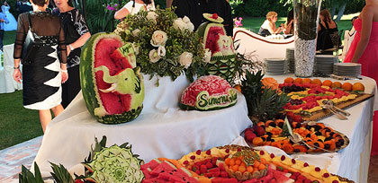 Frutta e Buffet di Dolci de La Villa dei Principi