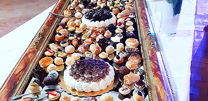 Frutta e Buffet di Dolci de La Villa dei Principi