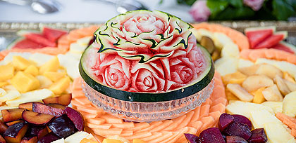 Frutta e Buffet di Dolci de La Villa dei Principi