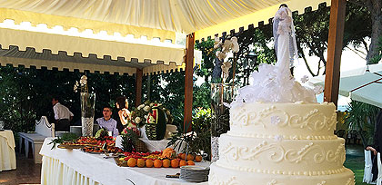 Frutta e Buffet di Dolci de La Villa dei Principi