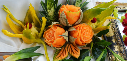 Frutta e Buffet di Dolci de La Villa dei Principi