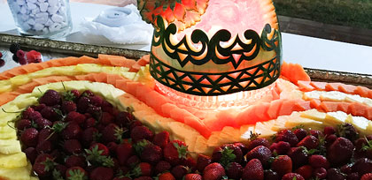 Frutta e Buffet di Dolci de La Villa dei Principi